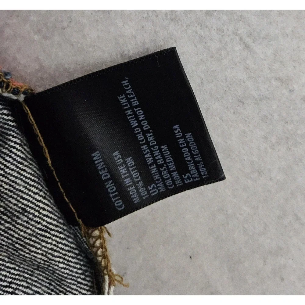 Freenote Cloth Jeans 32 x 28 29 Selvedge Blue Straight Leg Made In USA - Picture 6 of 8